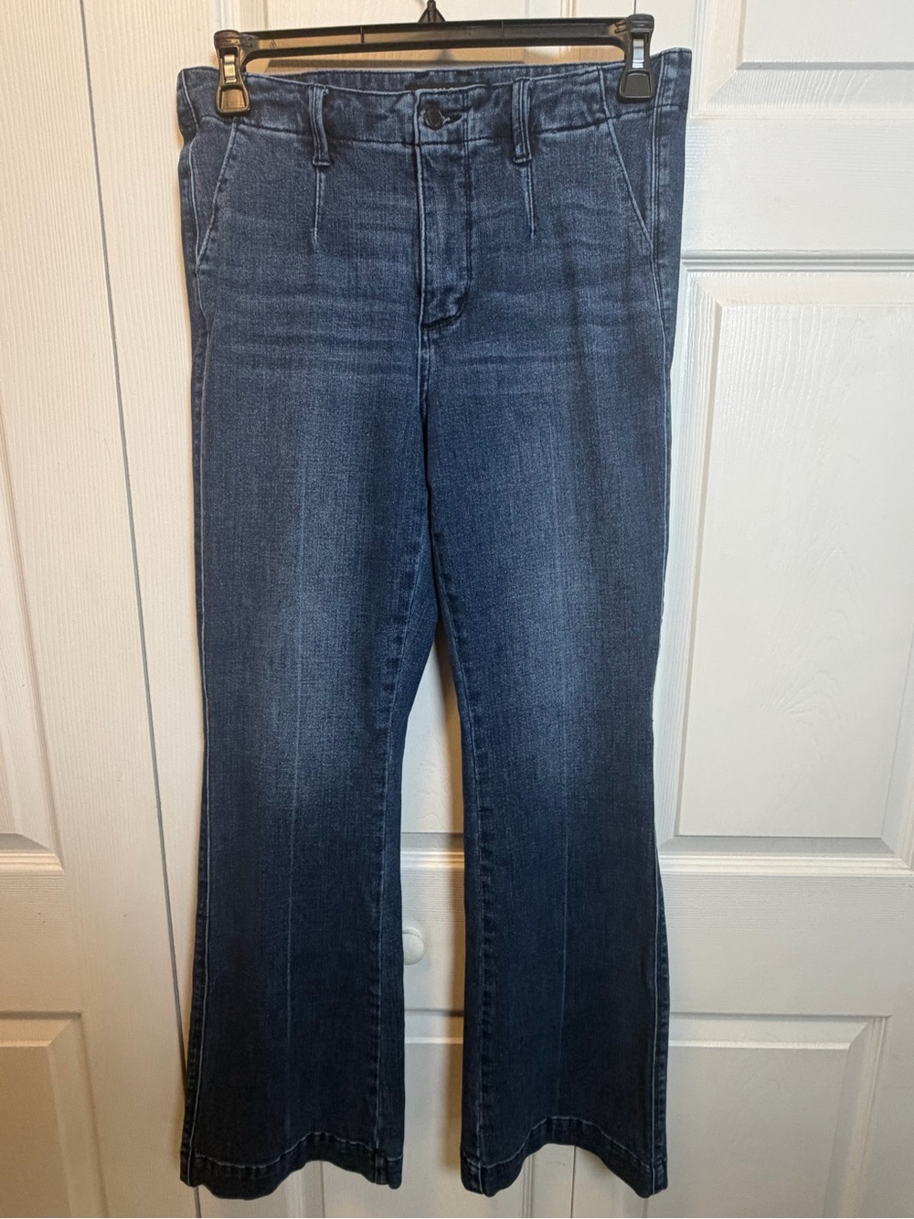 Judy Blue Trouser Bootcut Jeans 11/30 High Rise Stretch Dark Wash Denim
